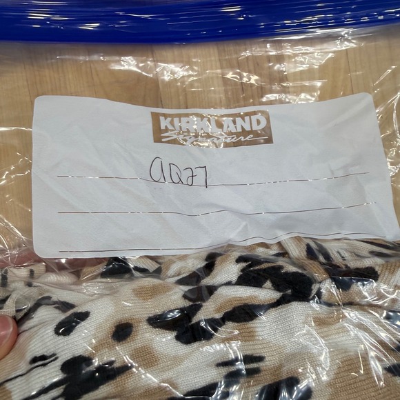 Charter Club Womens Cardigan Sweater M Leopard Print Beige Black Button Up - Picture 6 of 6